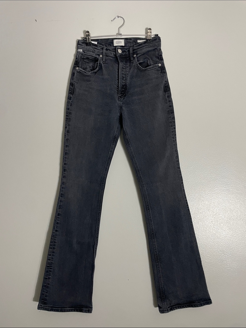 Citizens Of Humanity Black Flare Jeans